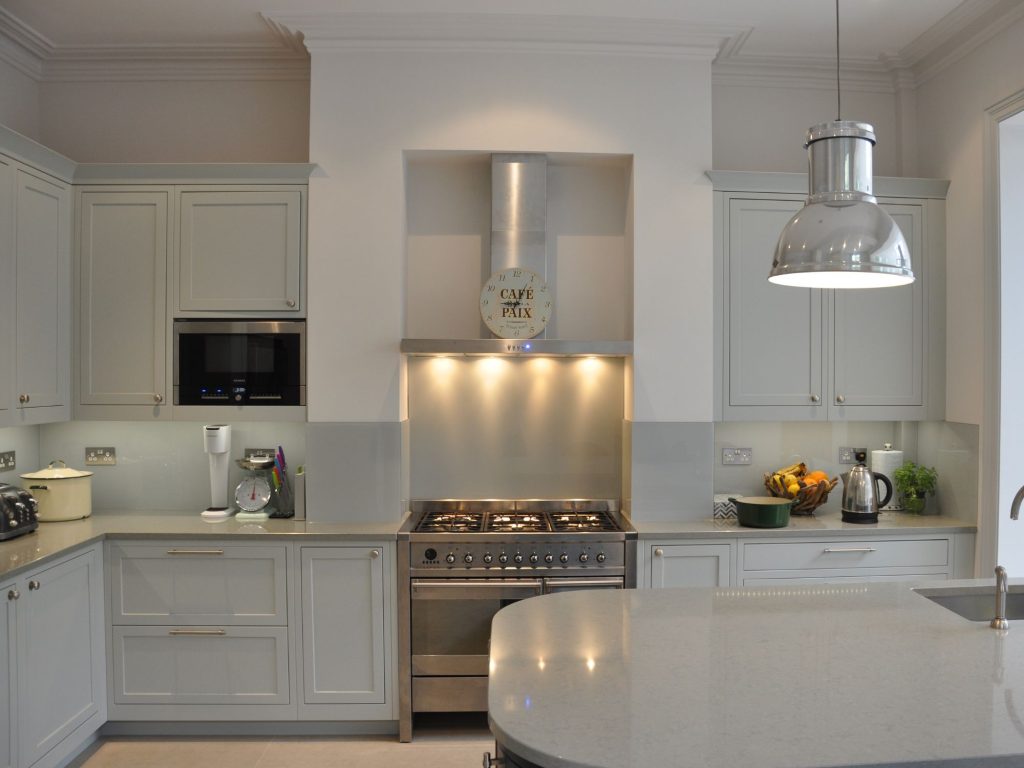 Harlington white kitchen doors