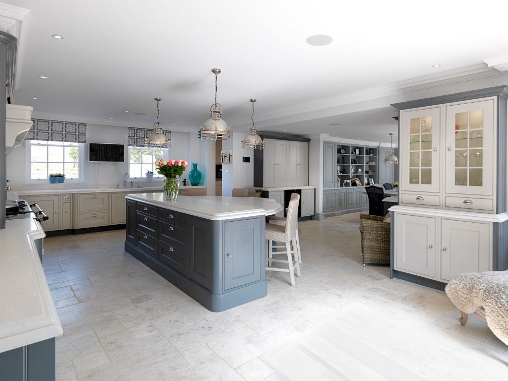 Hastings grey and white kitchen doors