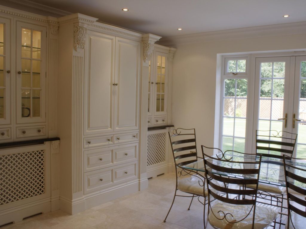 Mayfair white kitchen doors