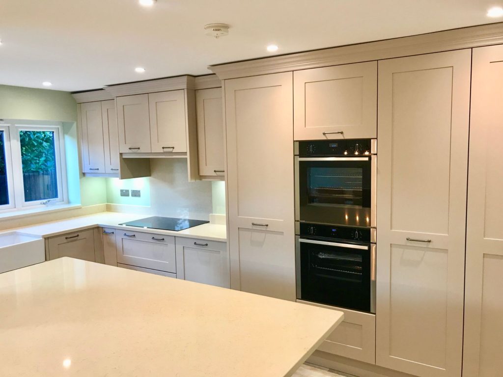 Theodora grey kitchen doors